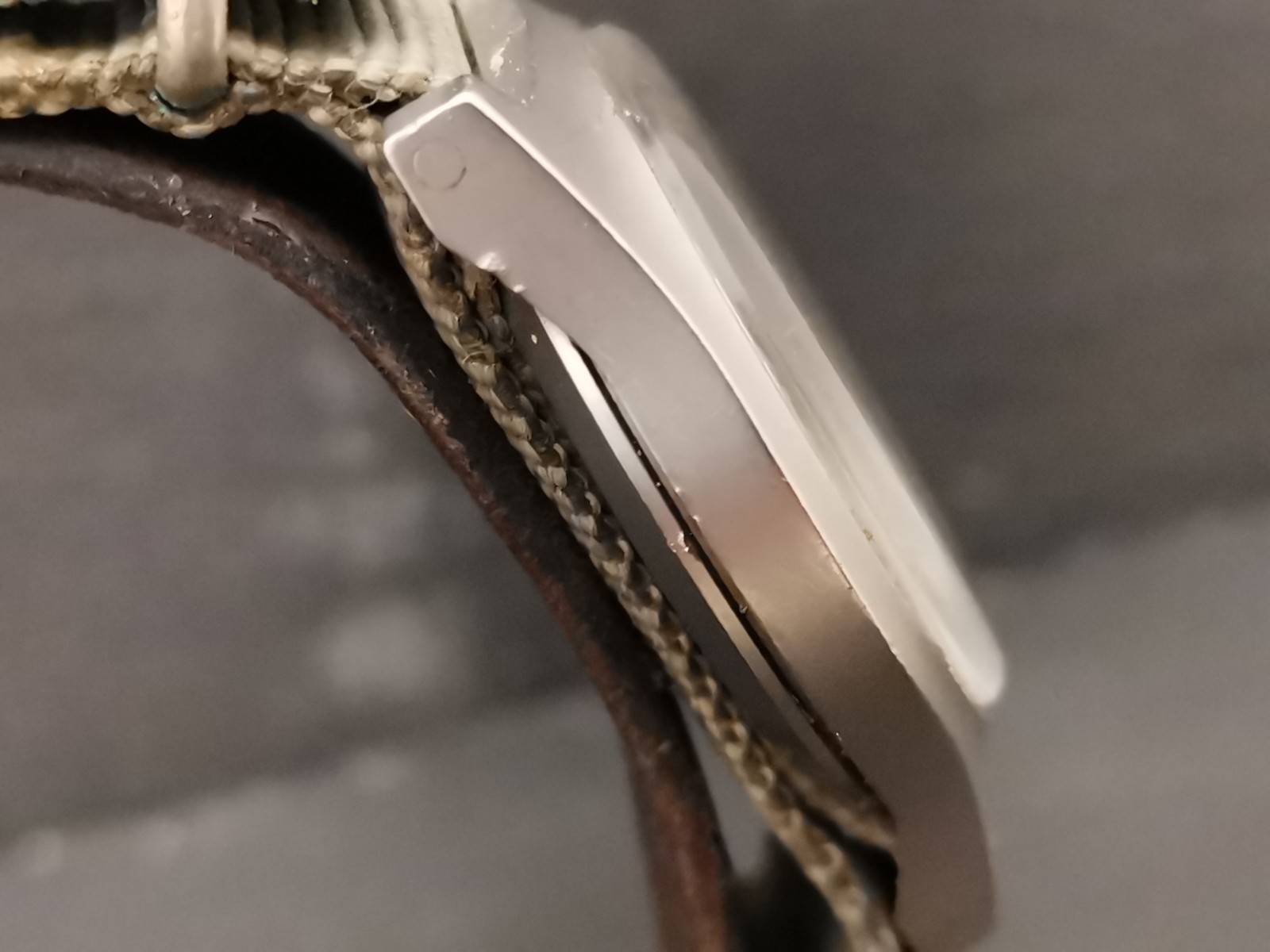 CWC G10 Quartz Watch 0555 Royal Navy Issued. Dated 1988. Working. Bonded strap.