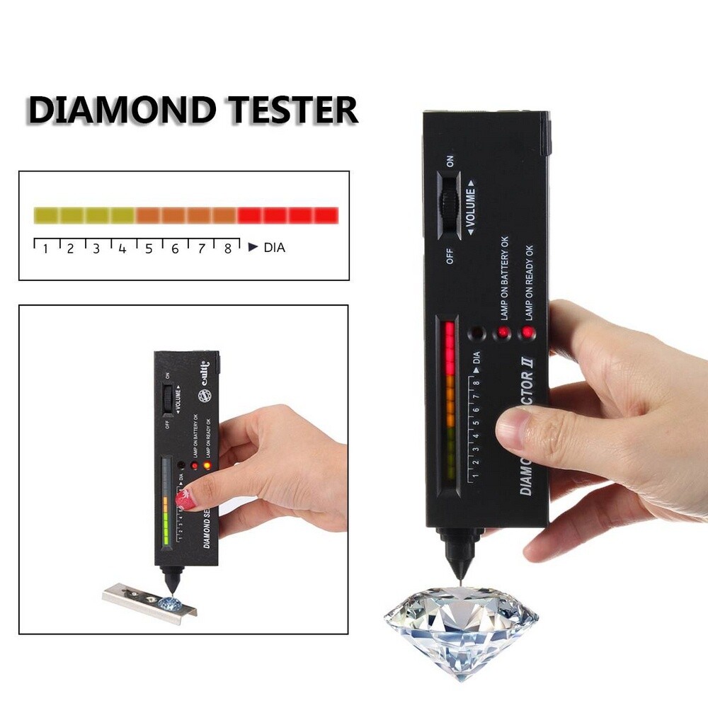 Portable Diamond Gem Tester Selector Gemstone Platform Jeweler Tool Testing Pen
