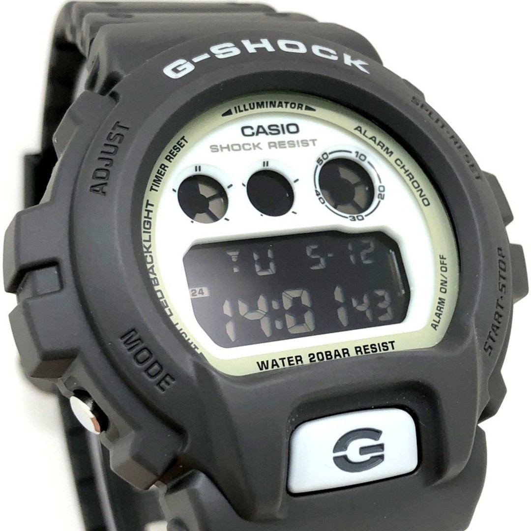 G SHOCK DW 6900HD 8 HIDDEN GLOW Luminous Dial Reverse LCD LED Backlight February