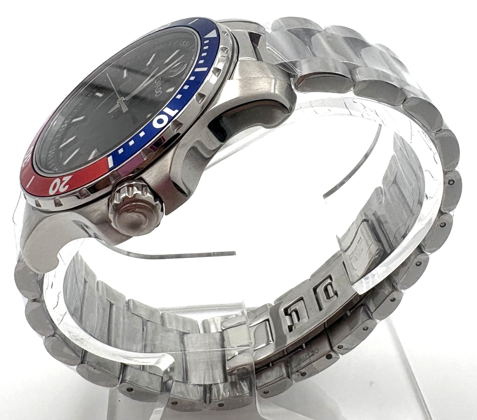 MOVADO 2600152 Series 800 Black Dial Pepsi Bezel 40mm Men’s Quartz Watch
