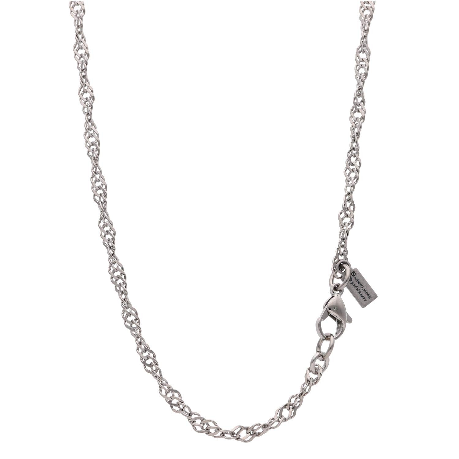 Limited Edition Titanium Necklace Screw Length 40~60cm 40cm Width 3.2mm Chain