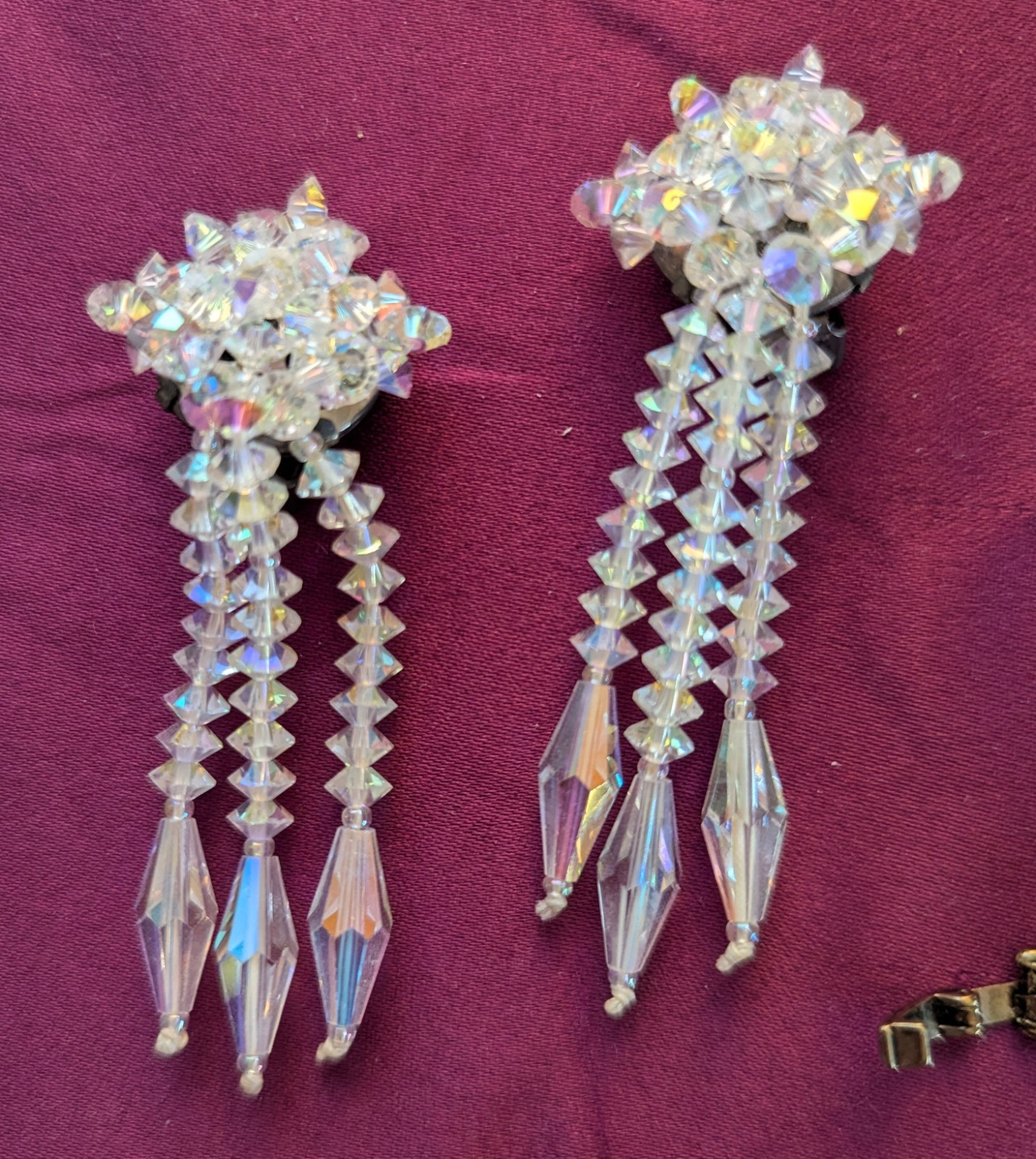 Vintage Mixed Lot Pins bracelet Pendant Earrings Crown Trifari, M. Jent