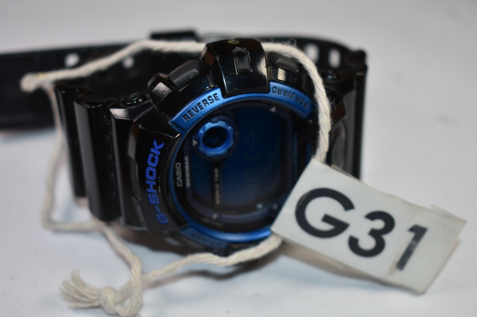 Casio G-Shock G8900A-1 (3285) Digital Men’s Blue Watch NEW BATTERY!