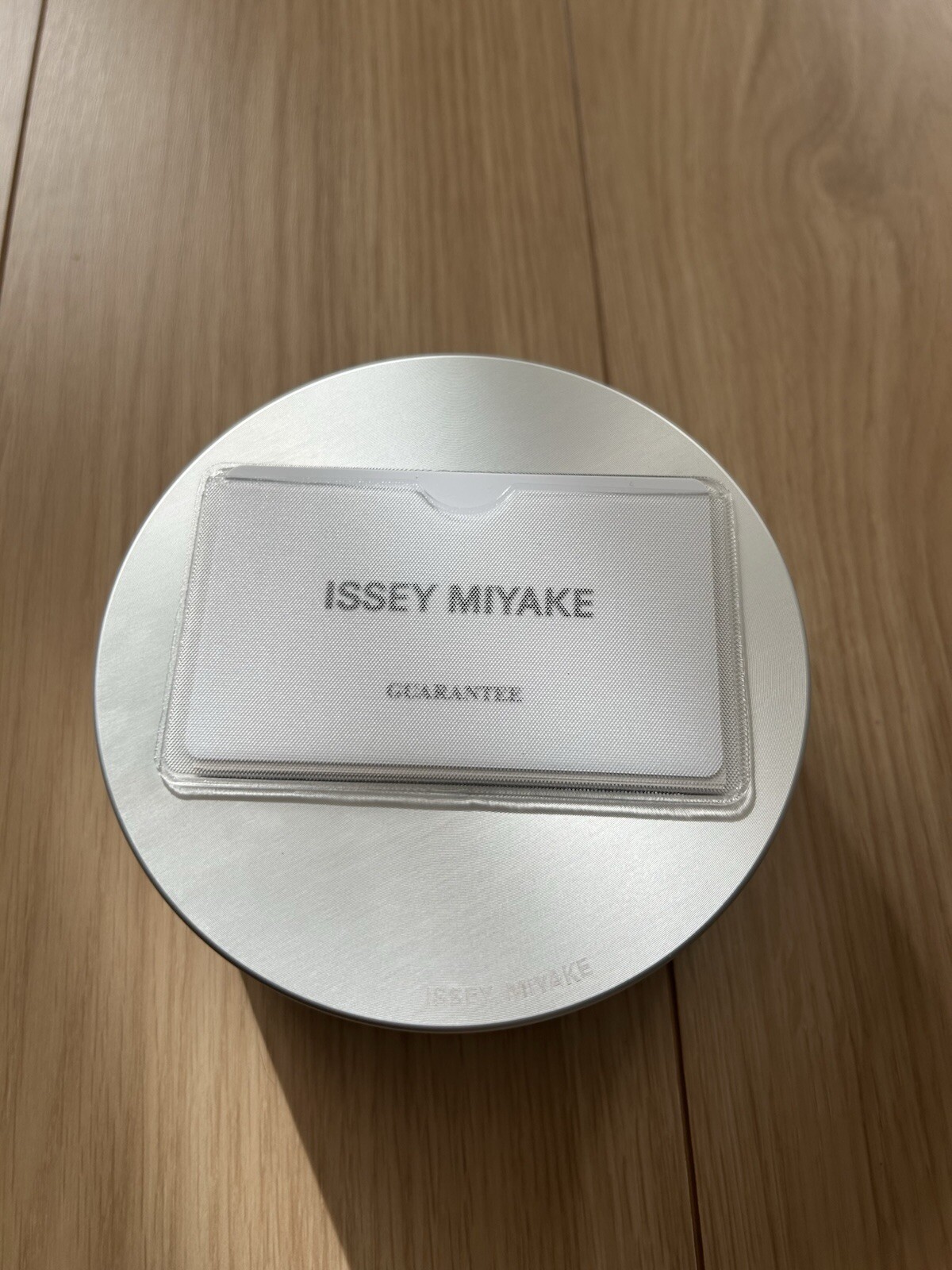 ISSEY MIYAKE TO SILAN001 Men’s Watch Yoshioka Tokujin design Silver