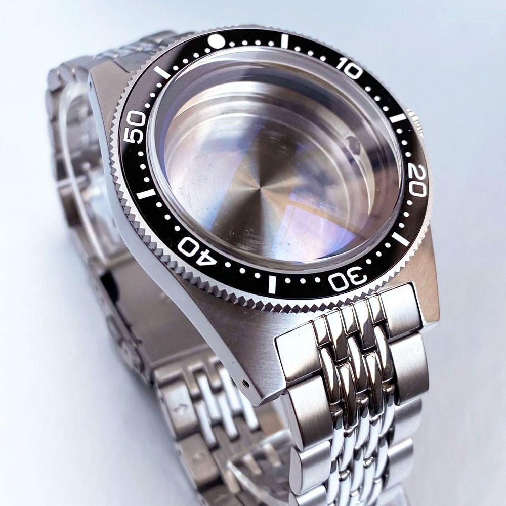 62MAS Case Fit NH35 PT5000 Automatic Diver Watch Case 300M Waterproof ARSapphire