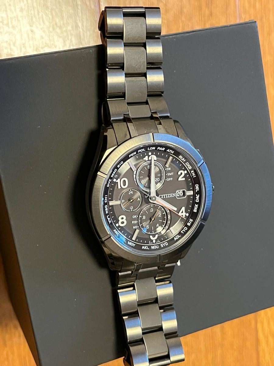 Major drop on 3 2 Attesa Titanium Watch Excellent condition AT8166 59E
