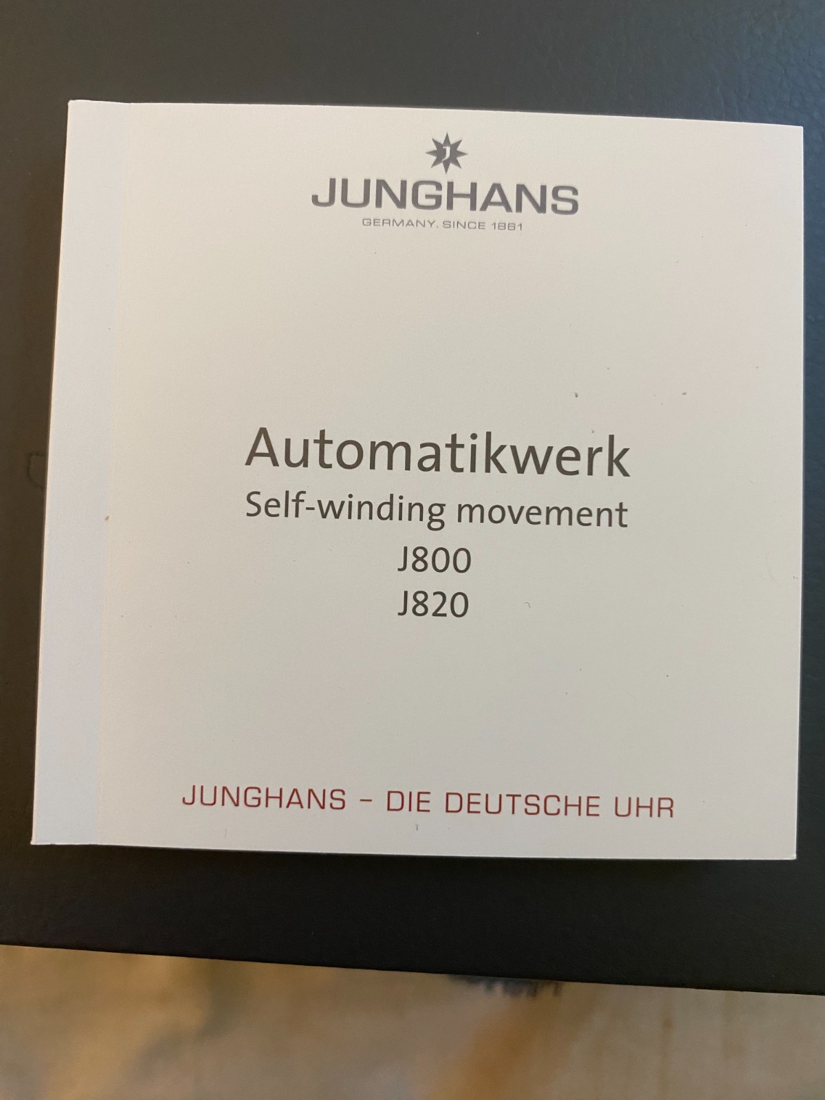 Junghans Meister Driver Handaufzug 027/3608.00 Hand-Wind Steel 37.7mm Germany