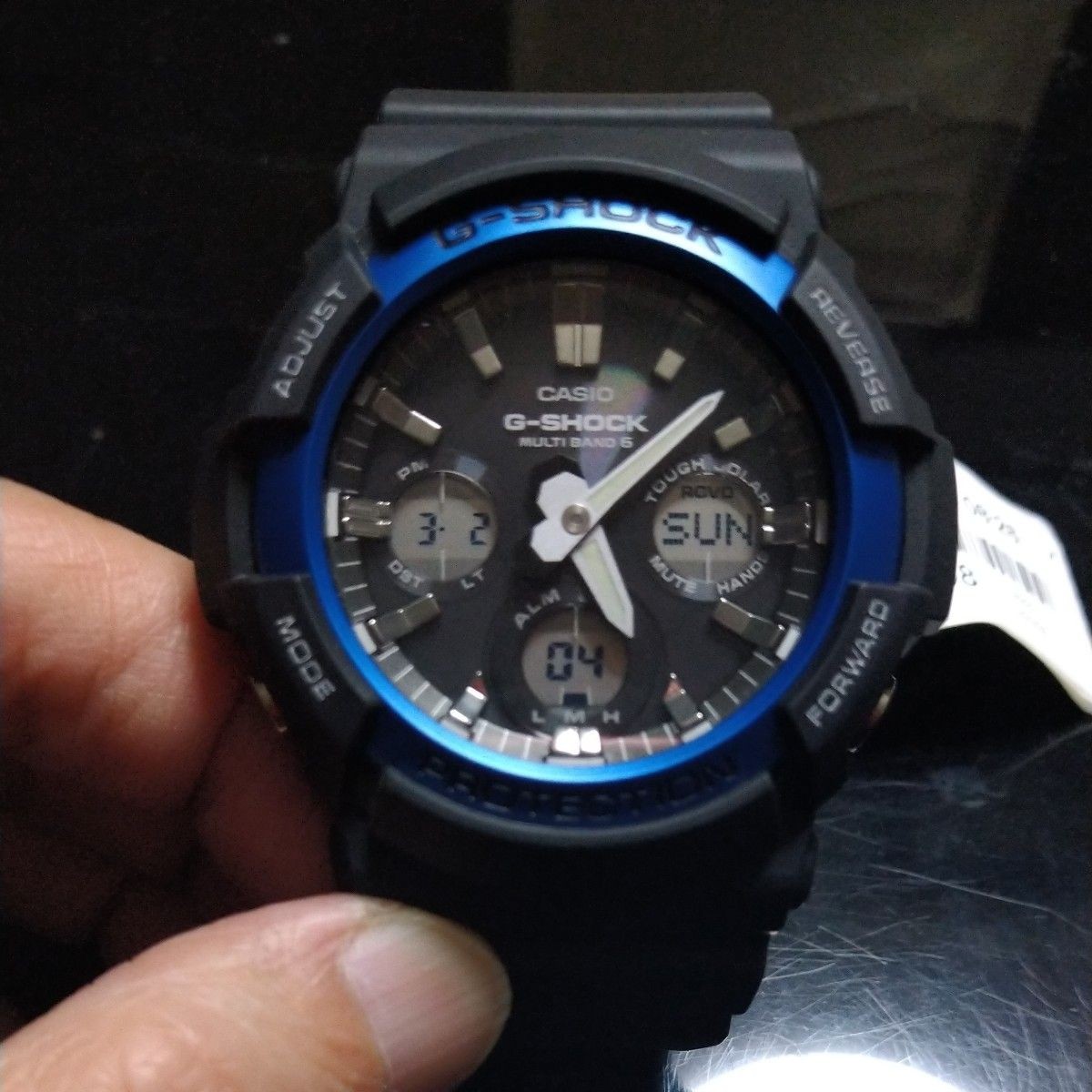 CASIO G SHOCK Radio Solar Ana Digi GAW 100B 1A2JF