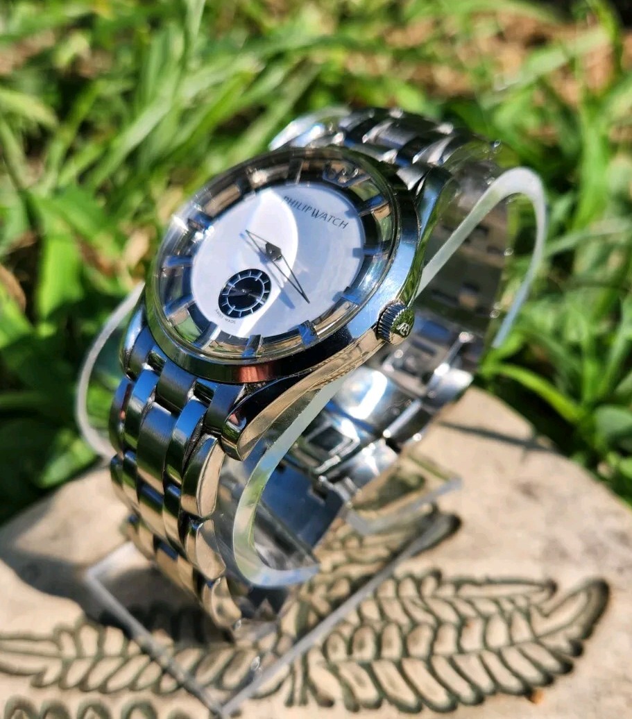 Philip Watch Floating Sunray Exhibition Mechanical ETA 7001 Men’s 39mm Watch!!!
