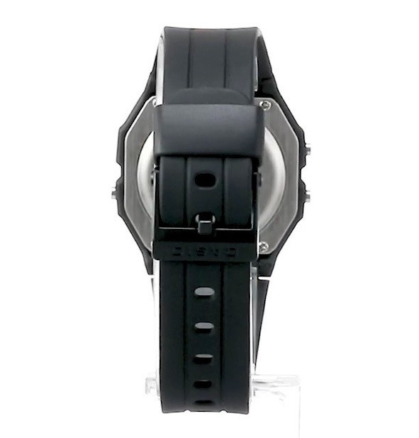 Casio F-91W-1 Classic Digital Watch Black Resin Alarm Chronograph Japan