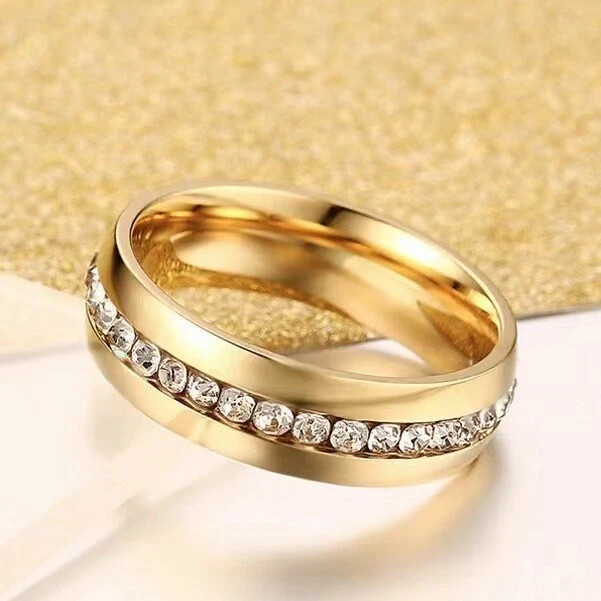 2.0 Ctw Diamond Ring Band 14kt White Gold Plated