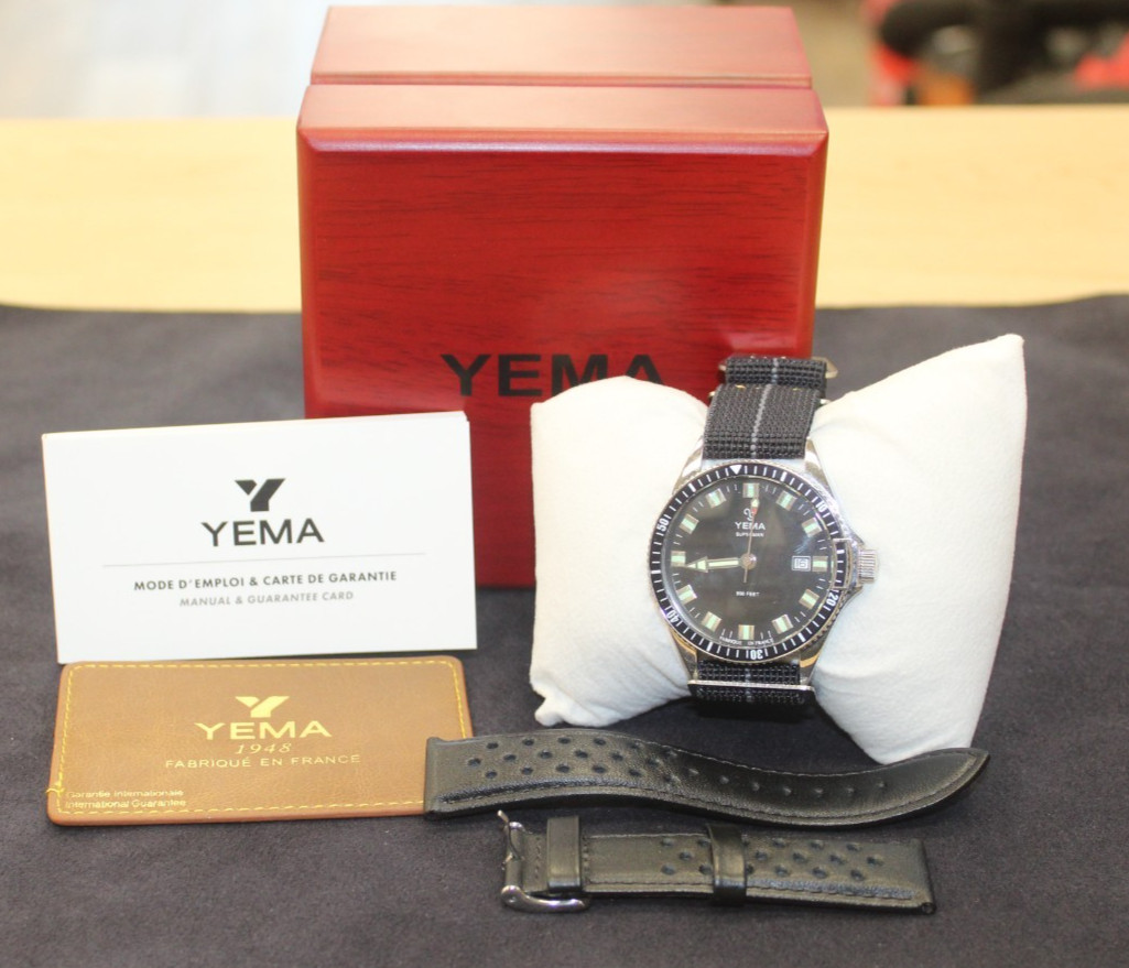 Yema Superman Men’s Wrist Watch (YMHF1551) *AS IS* READ! Free Shipping