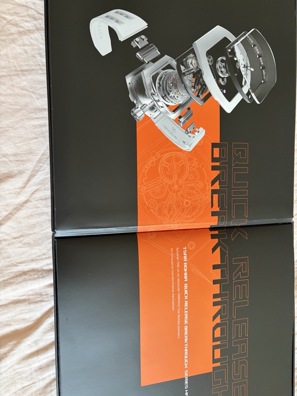 TSAR BOMBA automatic diy watch Release break through all accessories and box
