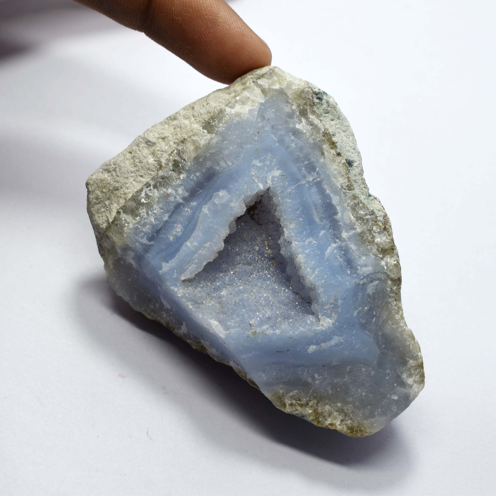 NATURAL Opal ROUGH 67 Ct Earth Mined CERTIFIED Blue Gemstones Huge Size