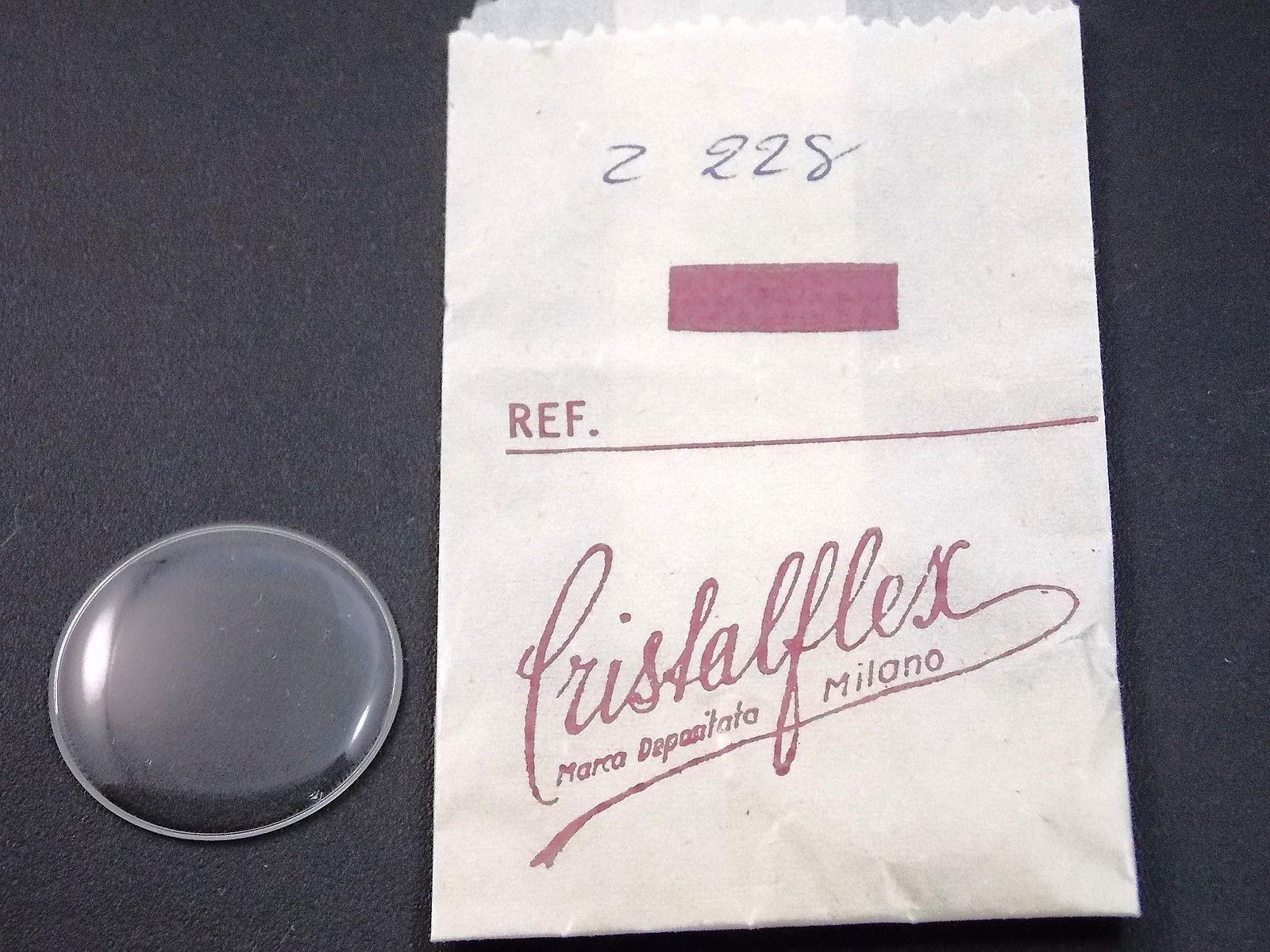23.4mm Mido Ref#57315 Vintage Watch Crystal Cristaflex Milano New Old Stock