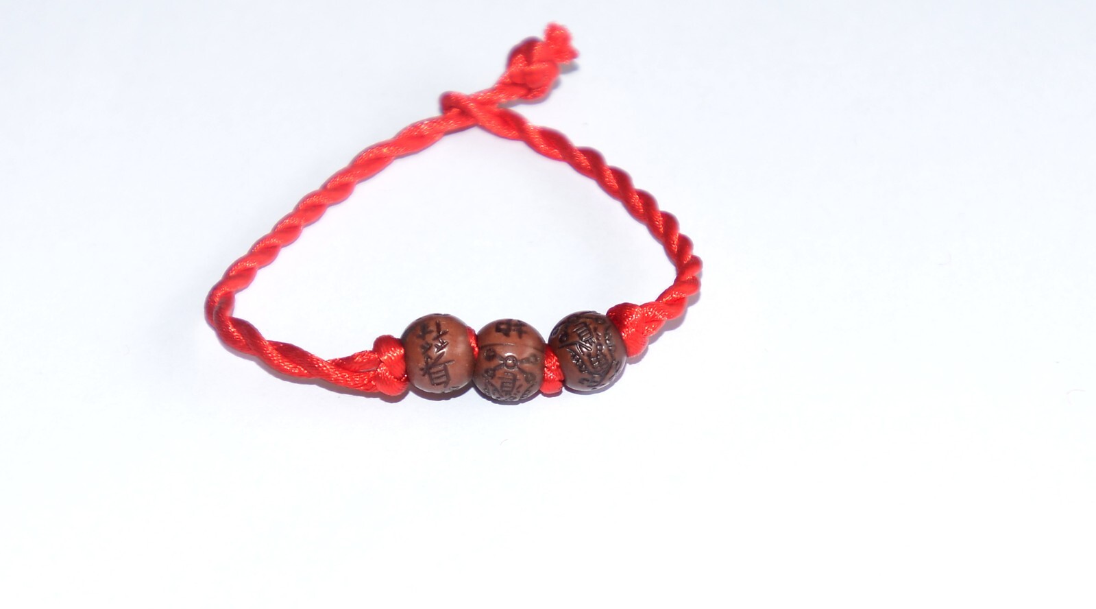 Macrame Friendship Bracelet With Spiritual Buddhism Feng Shui Tai Sui Beads
