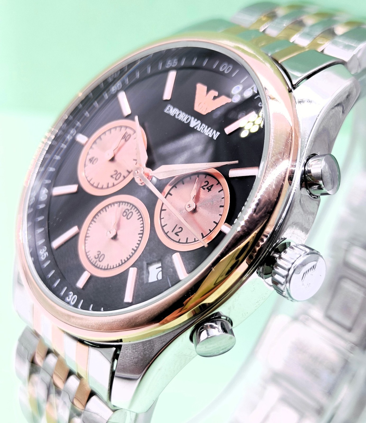 AmazingEmporio Armani Chronograph Date Indicator Quartz Analog Men’s Wrist Watch
