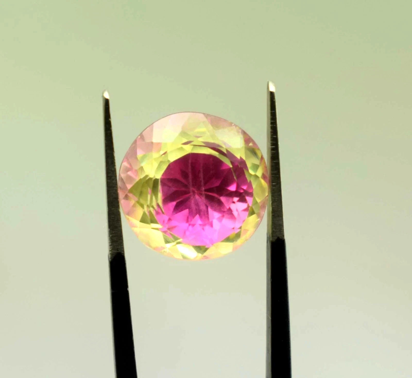 AAA 11.18 Ct Exquisite Certified Natural Pitambari Sapphire Loose Round Gemstone