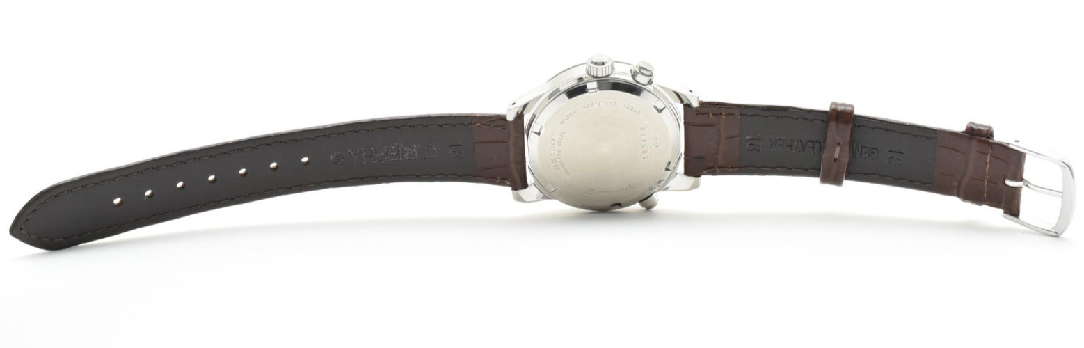 SALE! SEIKO SUS Bullhead 7T27-7A40 Chronograph Vintage Quartz Men’s Watch JAPAN