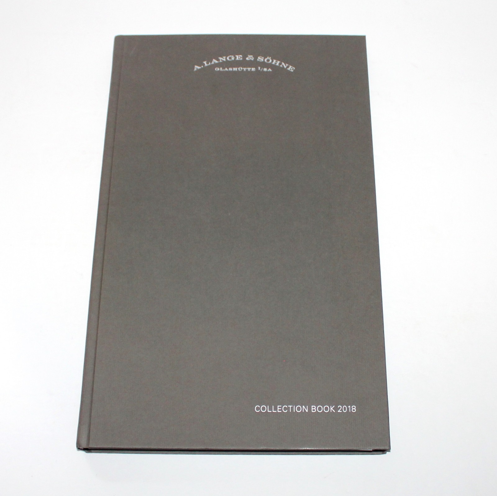A Lange & Sohne Collection Book 2018 watches catalog paperwork