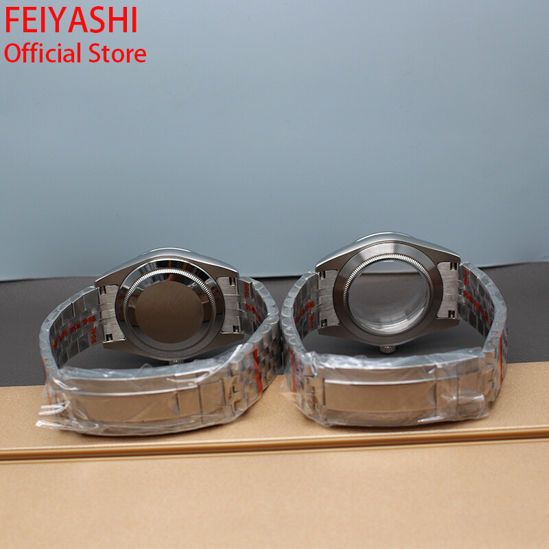 36mm/39mm Watch Case Jubilee Bracelet Sapphire Crystal For nh35 nh34 NH38 nh72