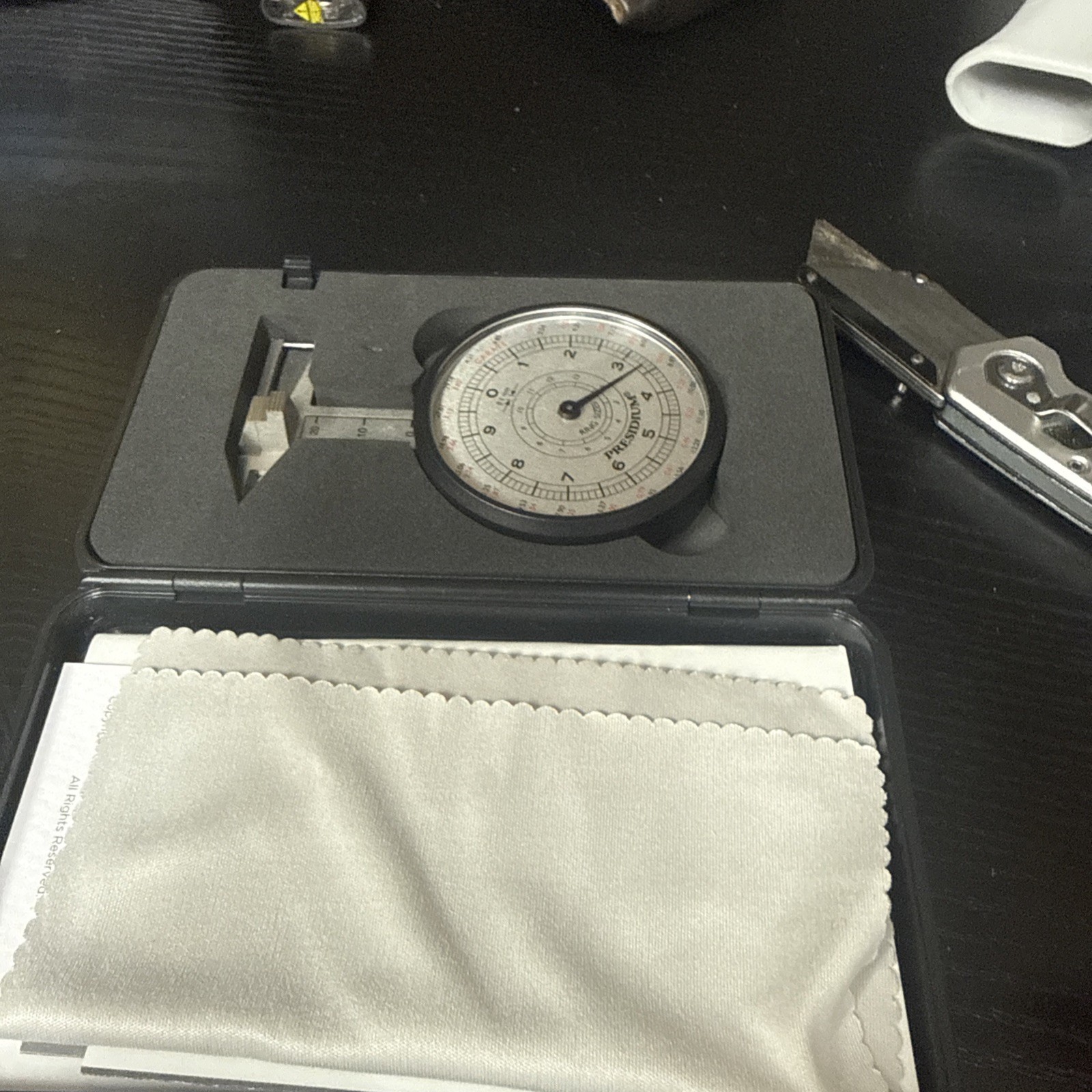 Presidium Dial Gauge PDG Diamond and Gemstone Measurement Weight Estimator
