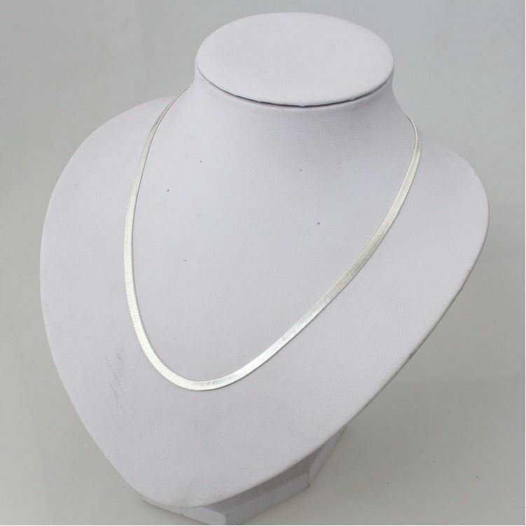 18K Gold Filled Tarnish-Free Flat Snake Chain Necklace CHOOSE LENGTH/Width Z764