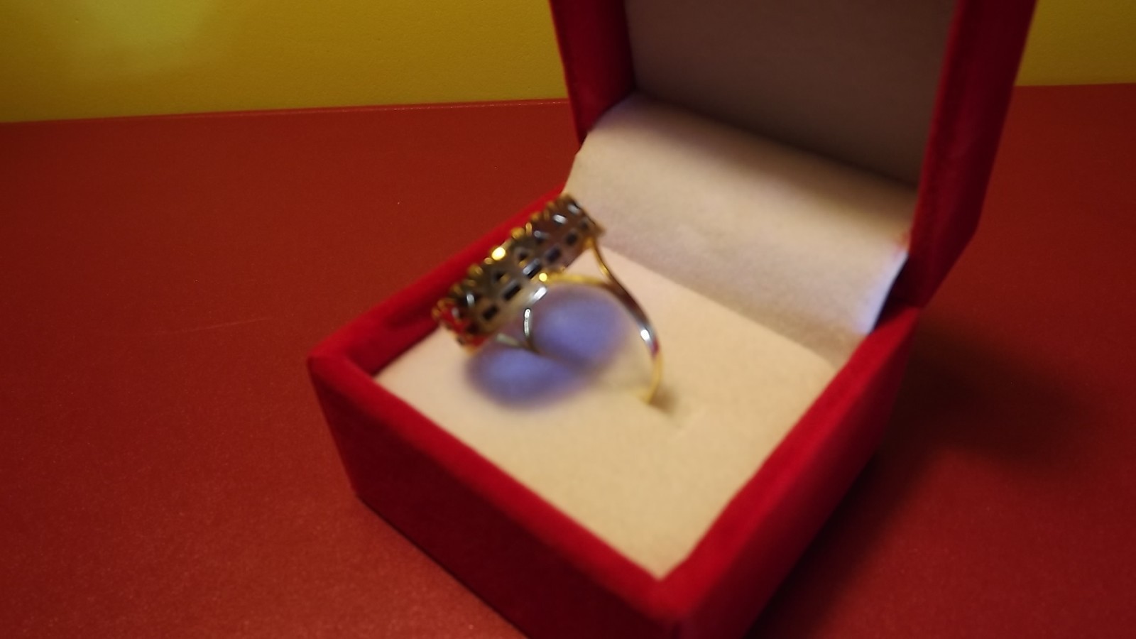 22ct Asian Yellow Gold Oval Black Onyx “Ya Zahra a.s” Simple Ladies Ring Size 16