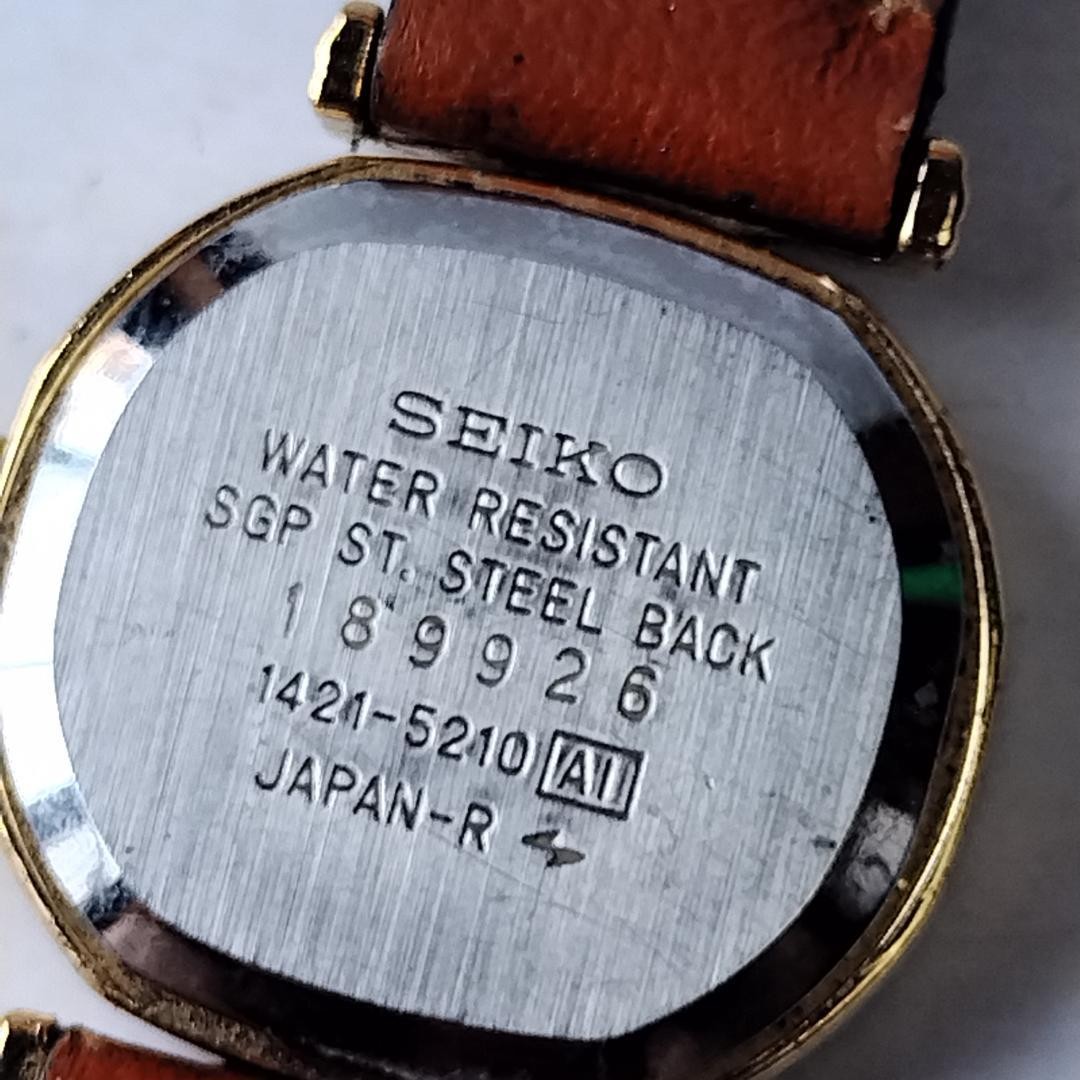 [New Battery] Seiko Women’s Quartz Watch, Working Condition, Kameido Fact nu