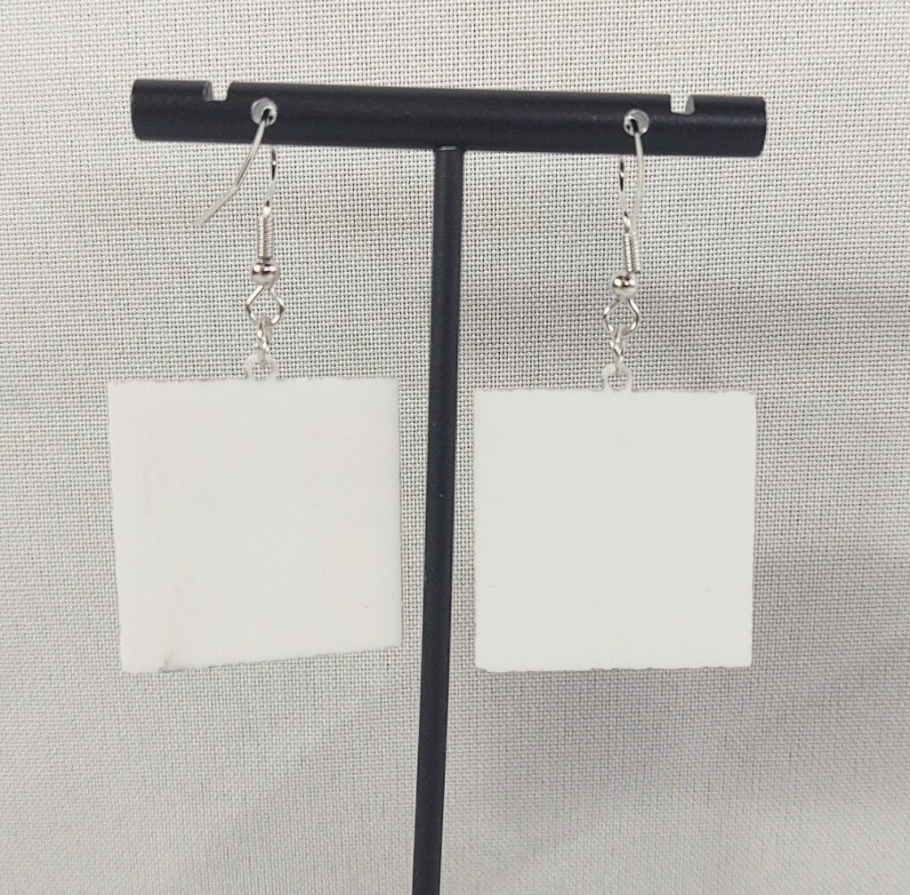 Hook Drop Dangle Pierced Earrings Ferrero Rocher Candy Sweets Costume Jewelry