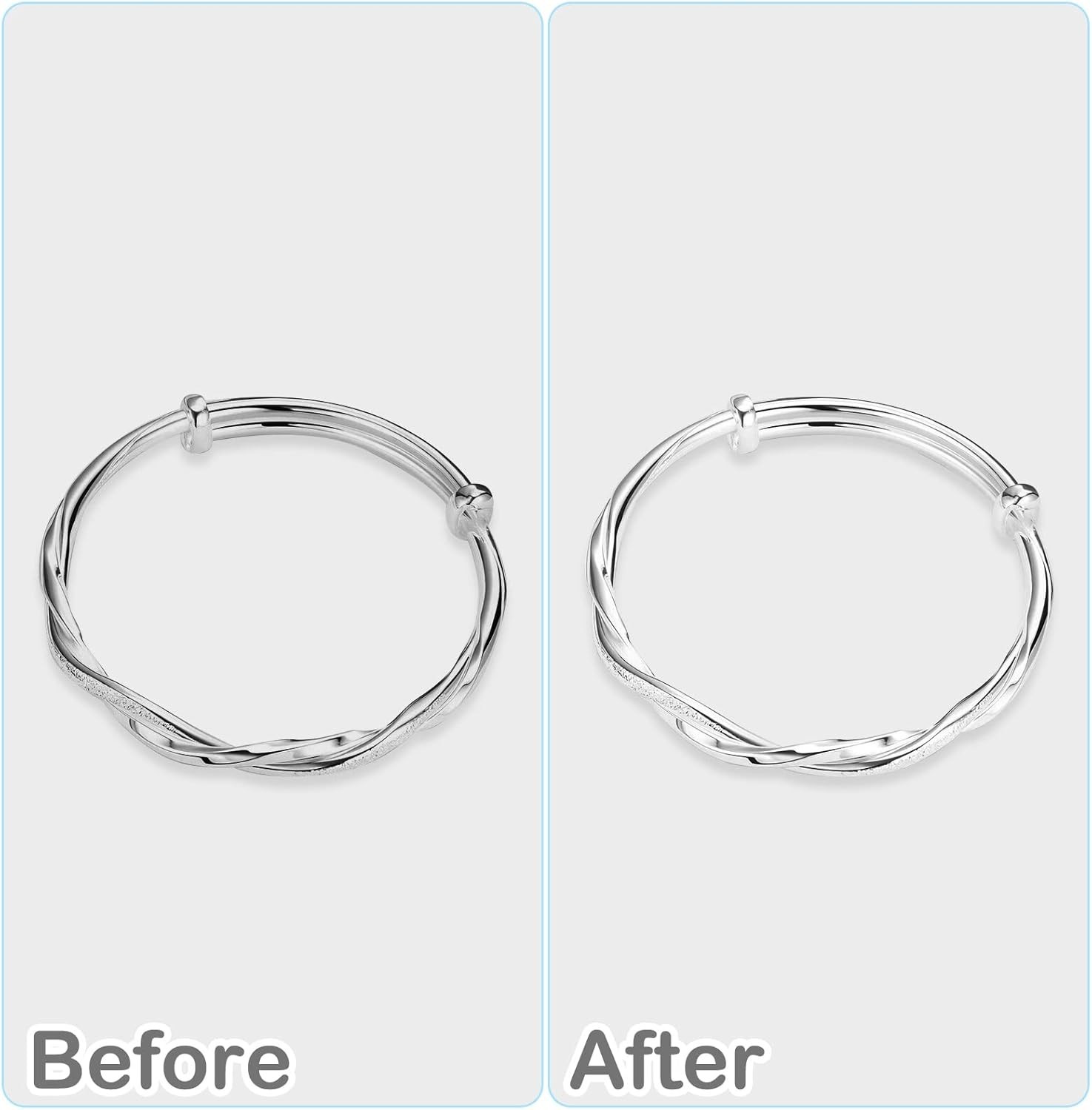 Versatile 4-Pack Polishing Cloths – Eco-Friendly Jewelry Cleaner for All Metals
