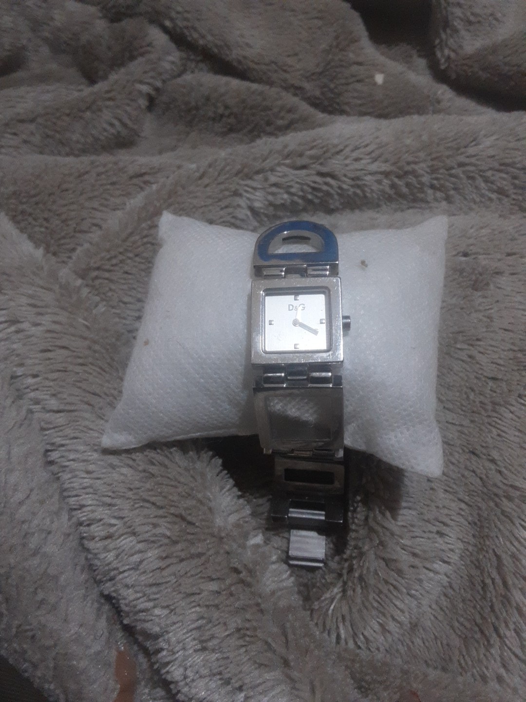 2024 D&G Stainless Steel Watch 20×22mm Working New Battery No Box 17cm