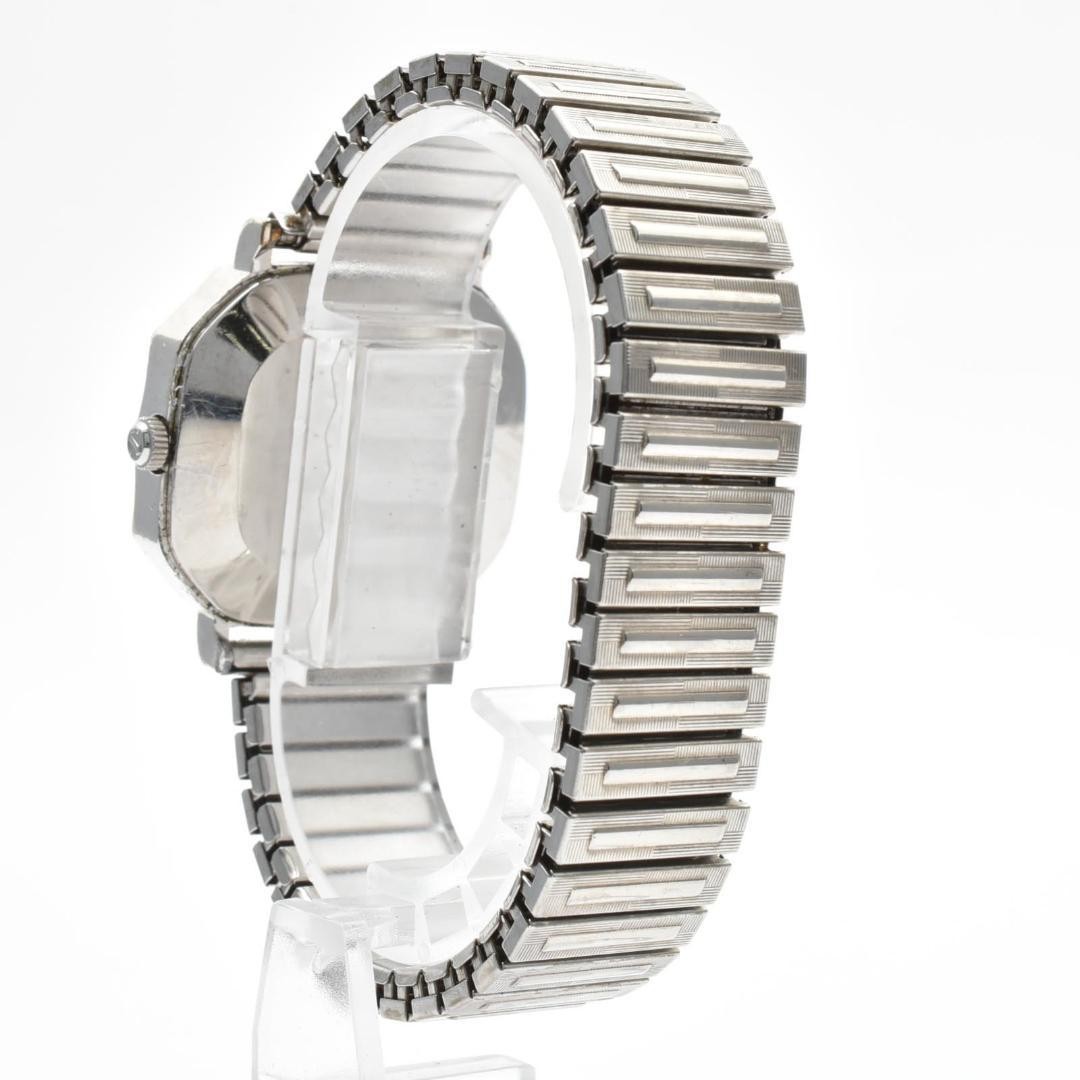 RADO Men’s Watch, Silver, Date, Quartz, 2085