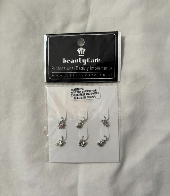 BeautyCare Set of 6 Silver Color Charms for Jewelry Making Gifts Crafting