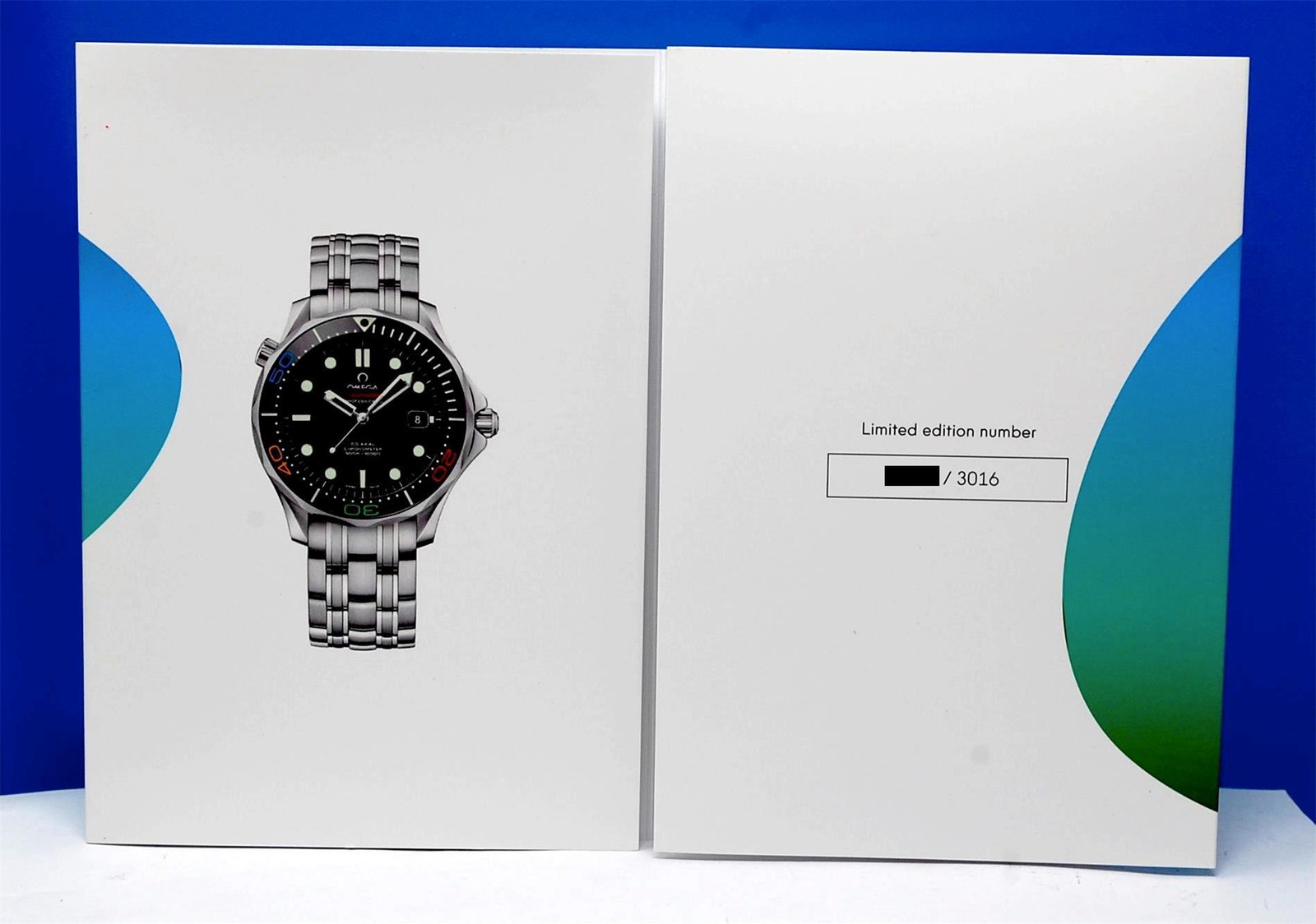 Mens Omega Seamaster Co-Axial Chronometer Rio Olympic watch 522.30.41.20.01.001