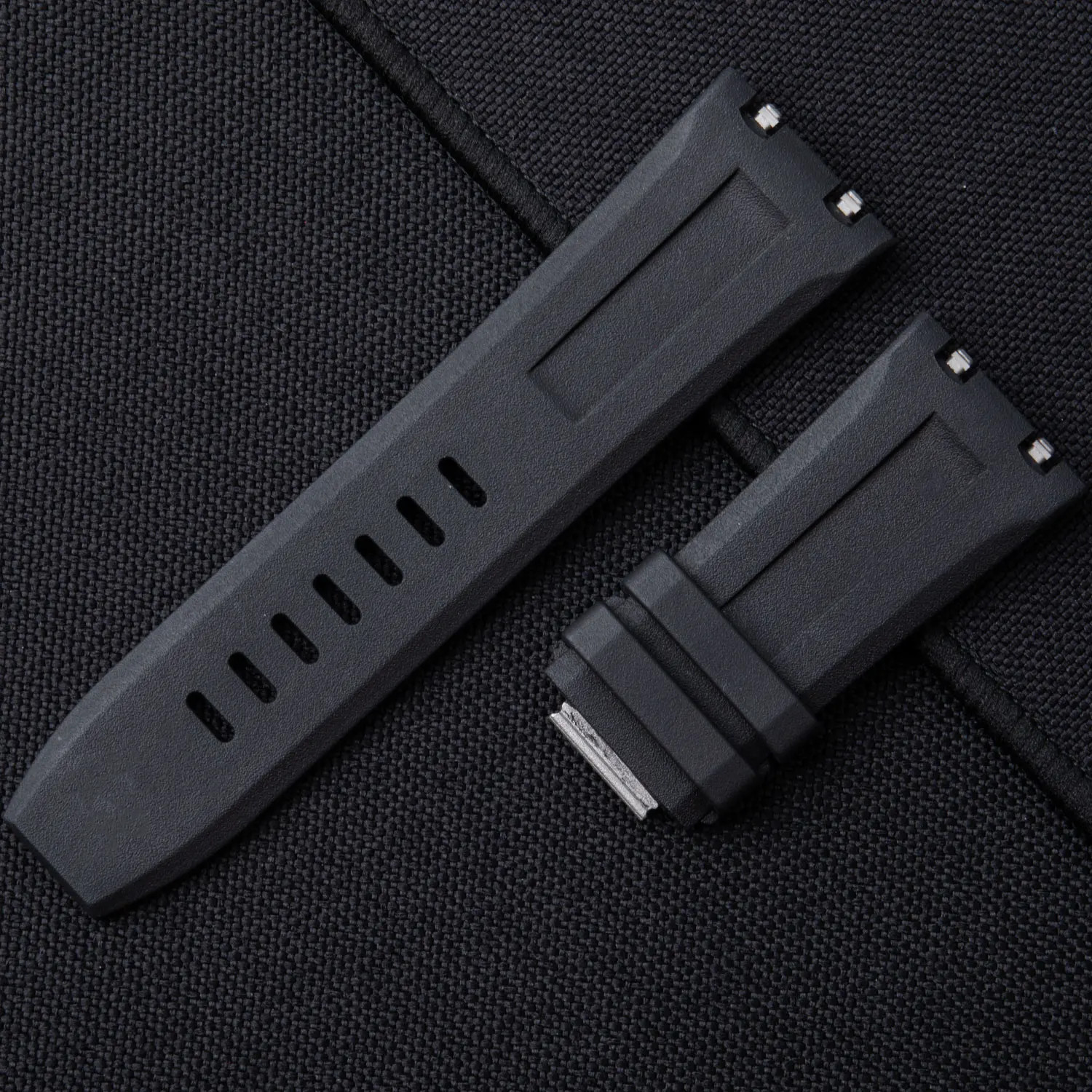 Quick Change FKM Rubber Strap Band Fits Audemars Piguet Royal Oak Offshore Diver