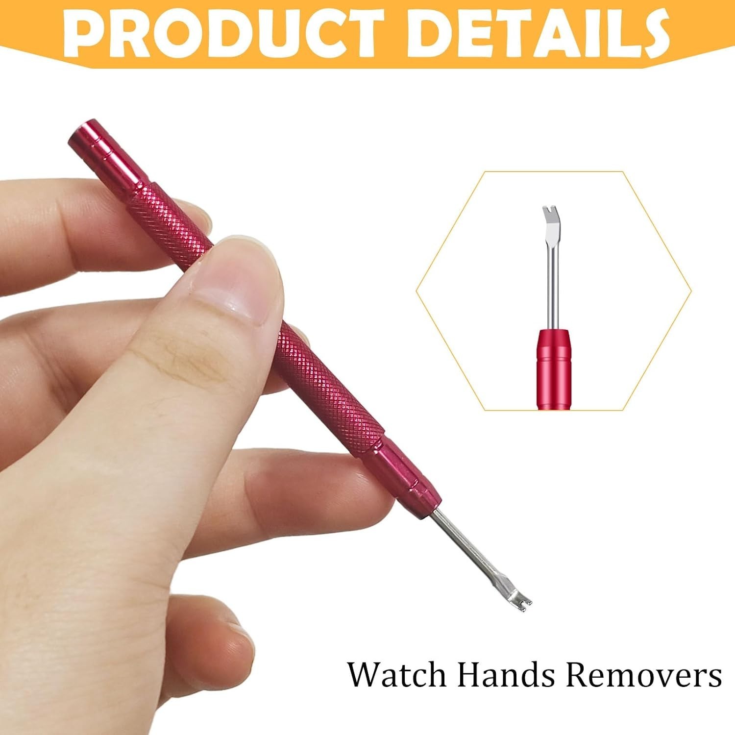 Compact 5-Piece Precision Watch Tool Kit for Easy DIY Maintenance and Repairs