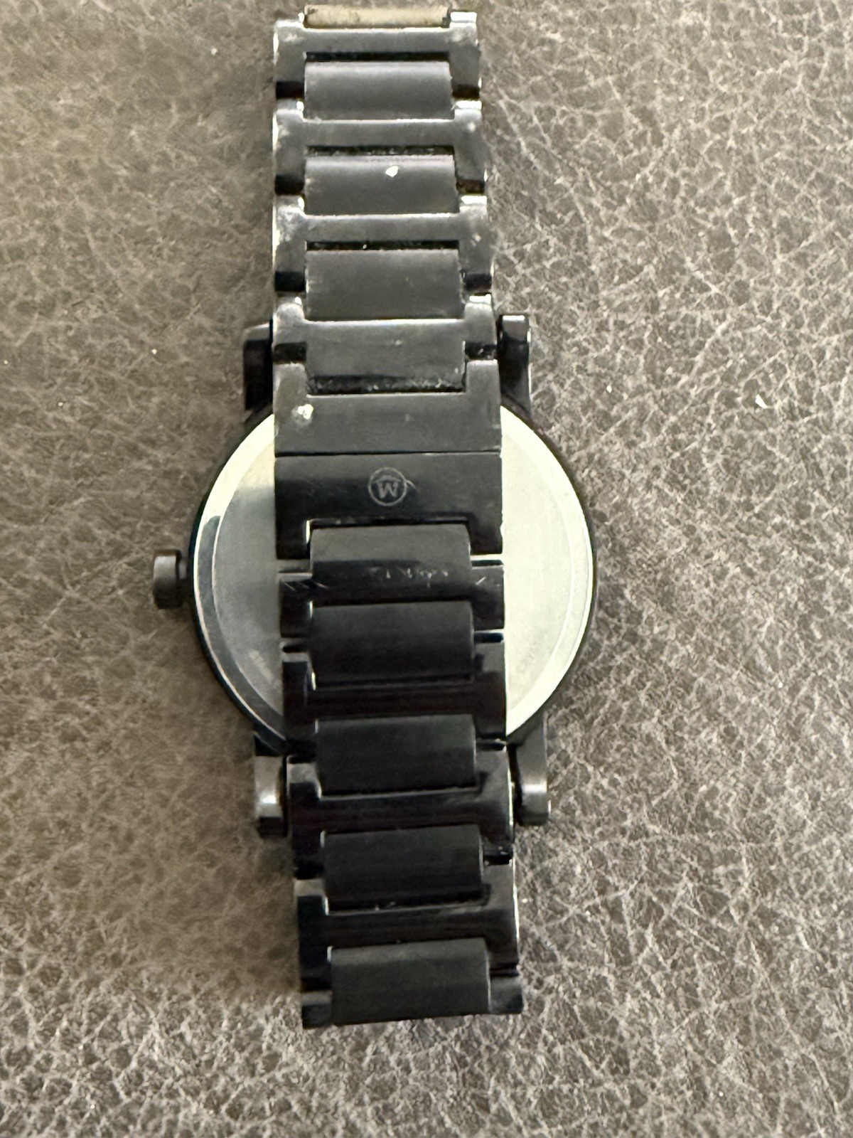 Movado Museum Black Dial Quartz Analog Watch Black SS Bracelet Fixed Bezel