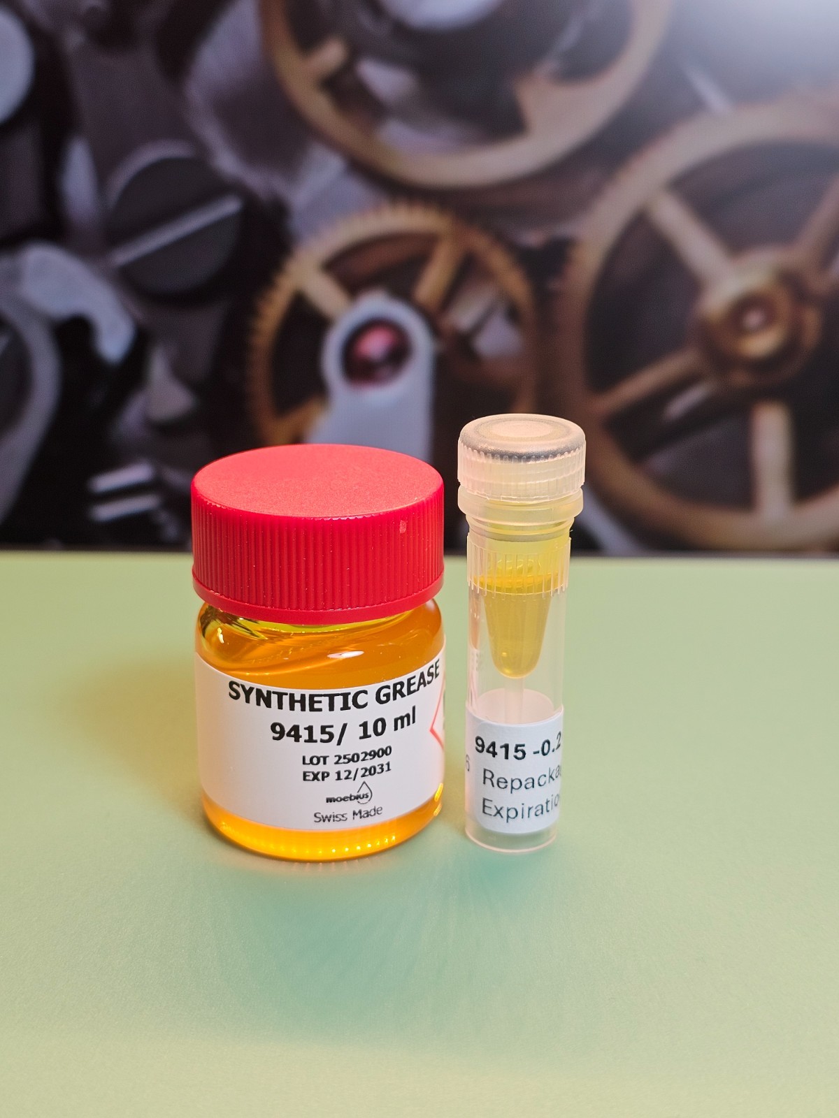 Moebius Watch Oils Kit | Repackaged Oils 0.2ml 9010, 1300, 9415, 9501, 8200