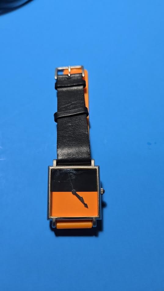 Archived ACME Studio “Nero El Flouro” Wrist Watch JOHANNA GRAWUNDER 2020