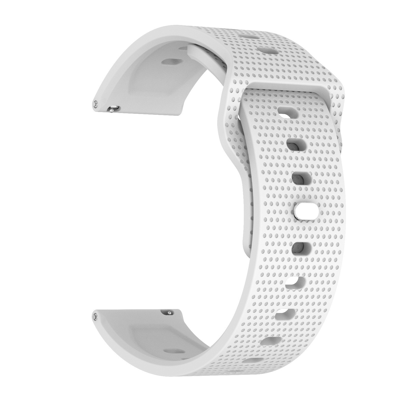 Silicone Watch Band Reverse Buckle Fits Samsung Watch 4/5/6 Square Clasp 20 22mm
