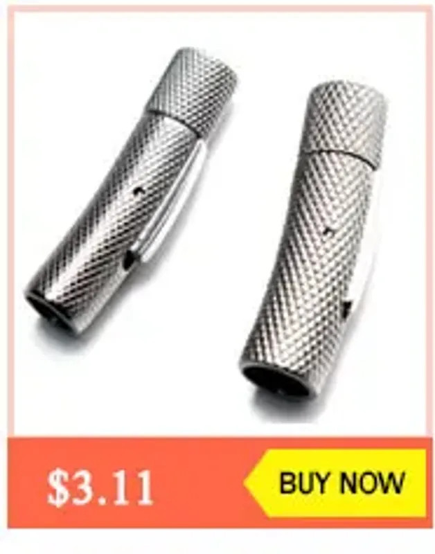 SAUVOO – fermoirs en acier inoxydable, crochets adaptés à 1.5/2/3/4/5/6/8mm, con