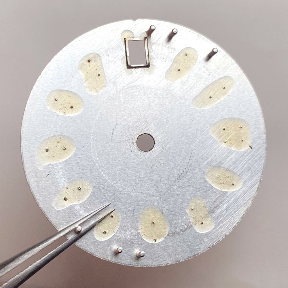 29mm Black Pink Blue Sunburst Watch Dial Fit Datejust Japan NH35 NH36 Movement