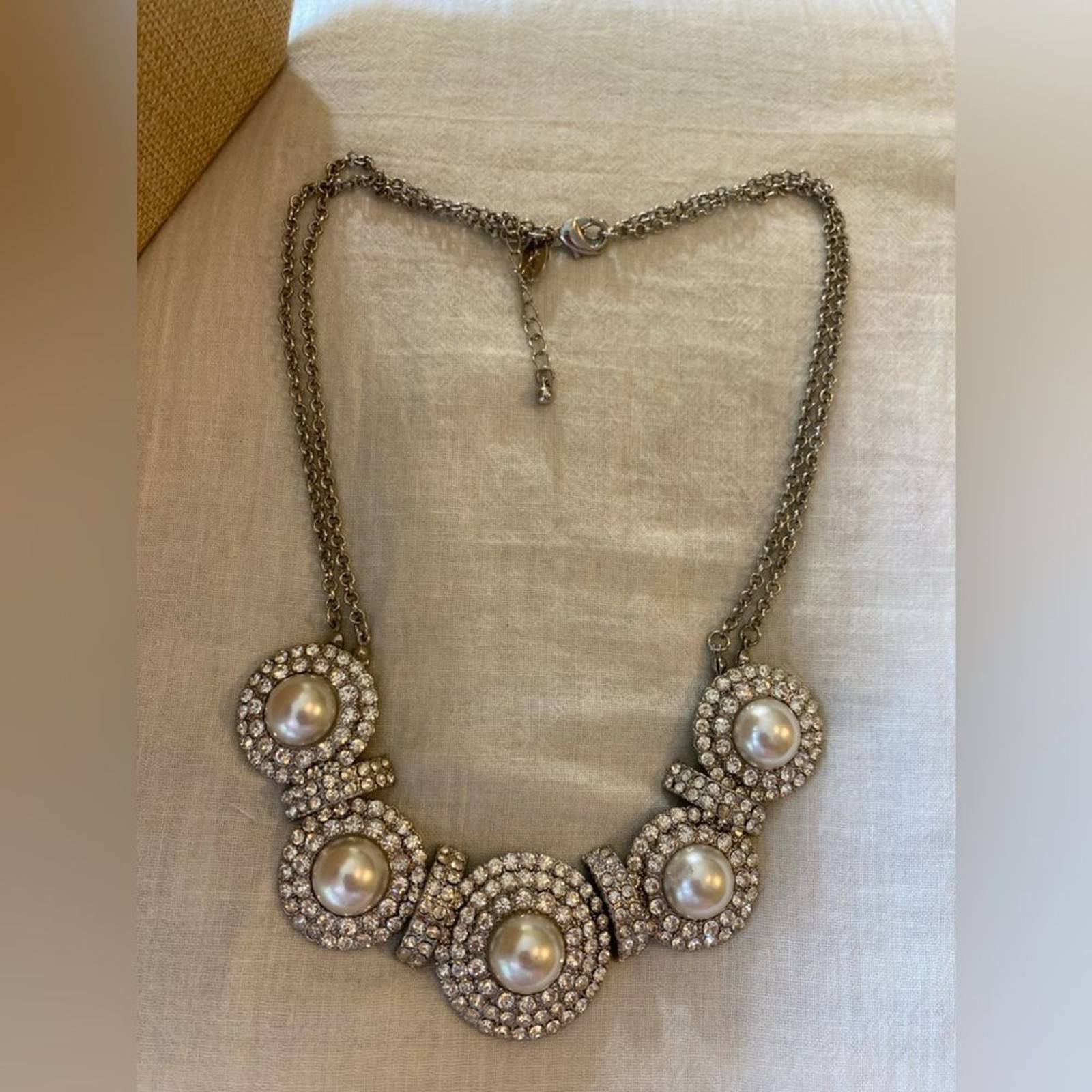 Brilliant Stones Statement Runway Bling Necklace