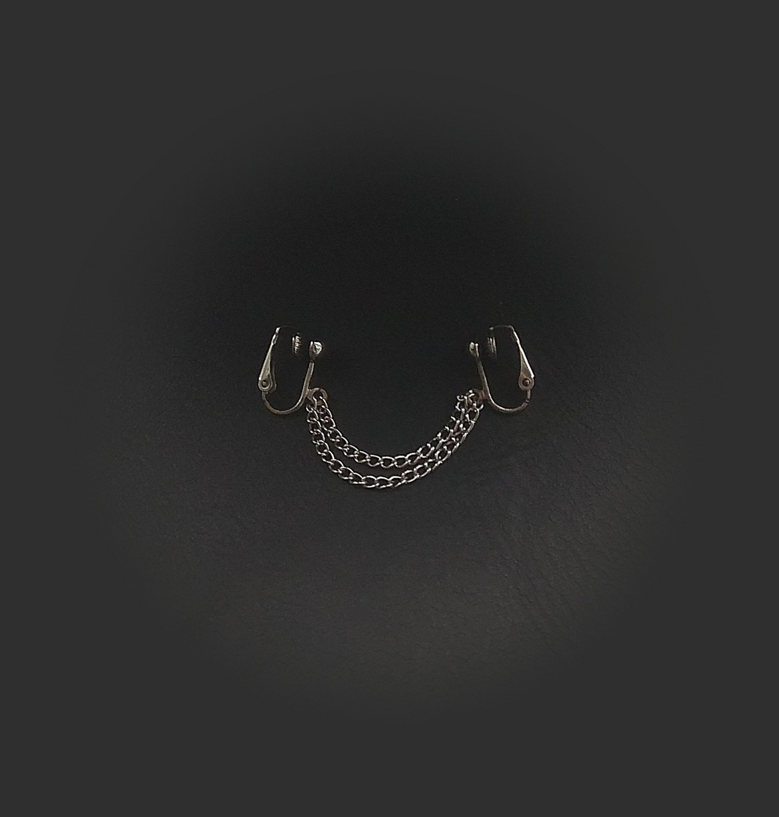 Stainless Steel Clitoral Jewelry with Chains – Non-Piercing Intimate Accessory