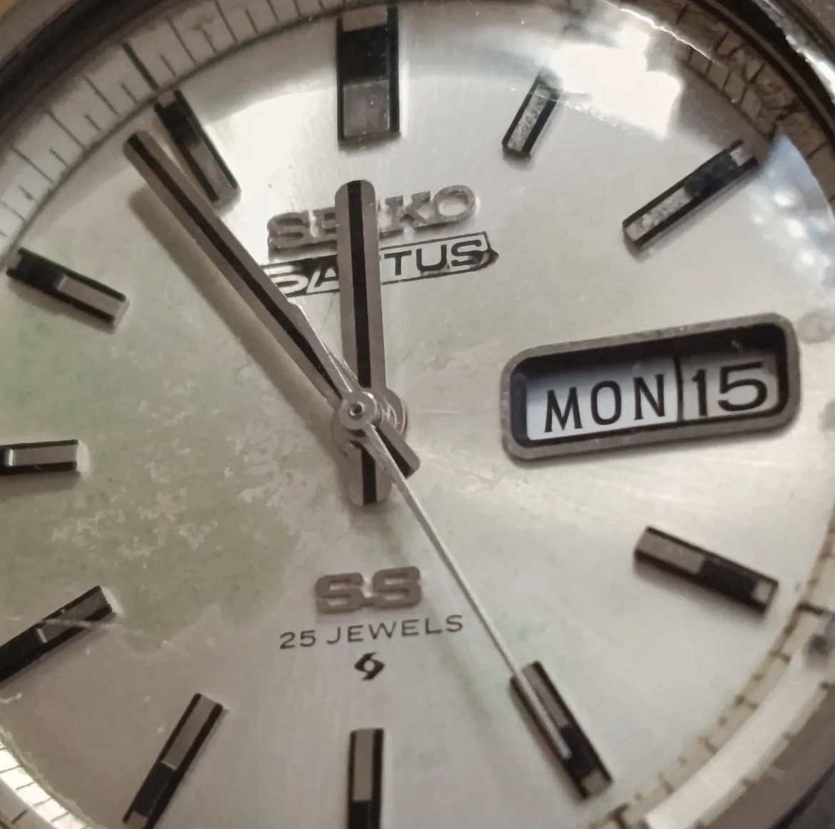 Seiko ACTUS SS 6106-7440 25 Jewels Automatic 1969