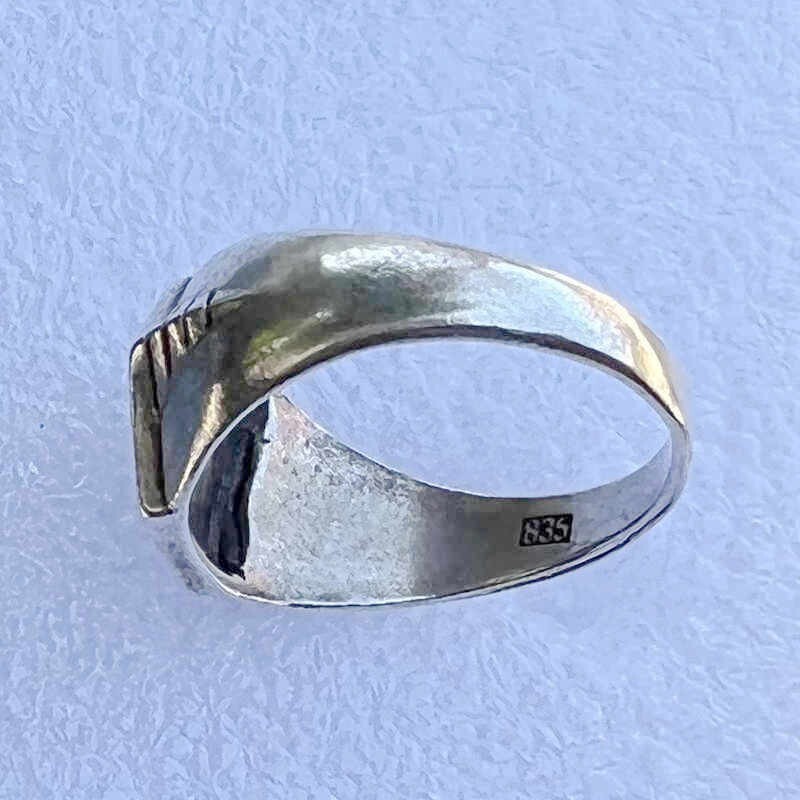 Soviet Russian World War II Red Army Communist Officers Ring Jewelry (Replica)