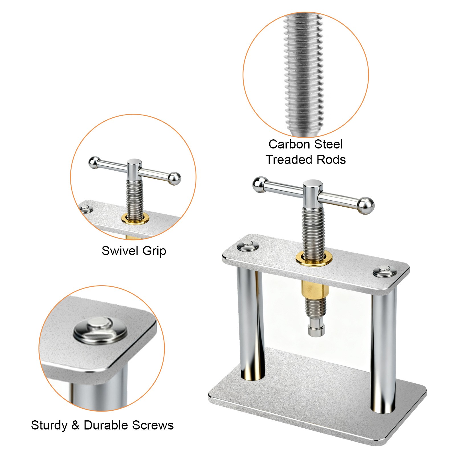 Watch Press Tool Set – Back Case Closer with 12 Molds Battery Replace DIY Repair