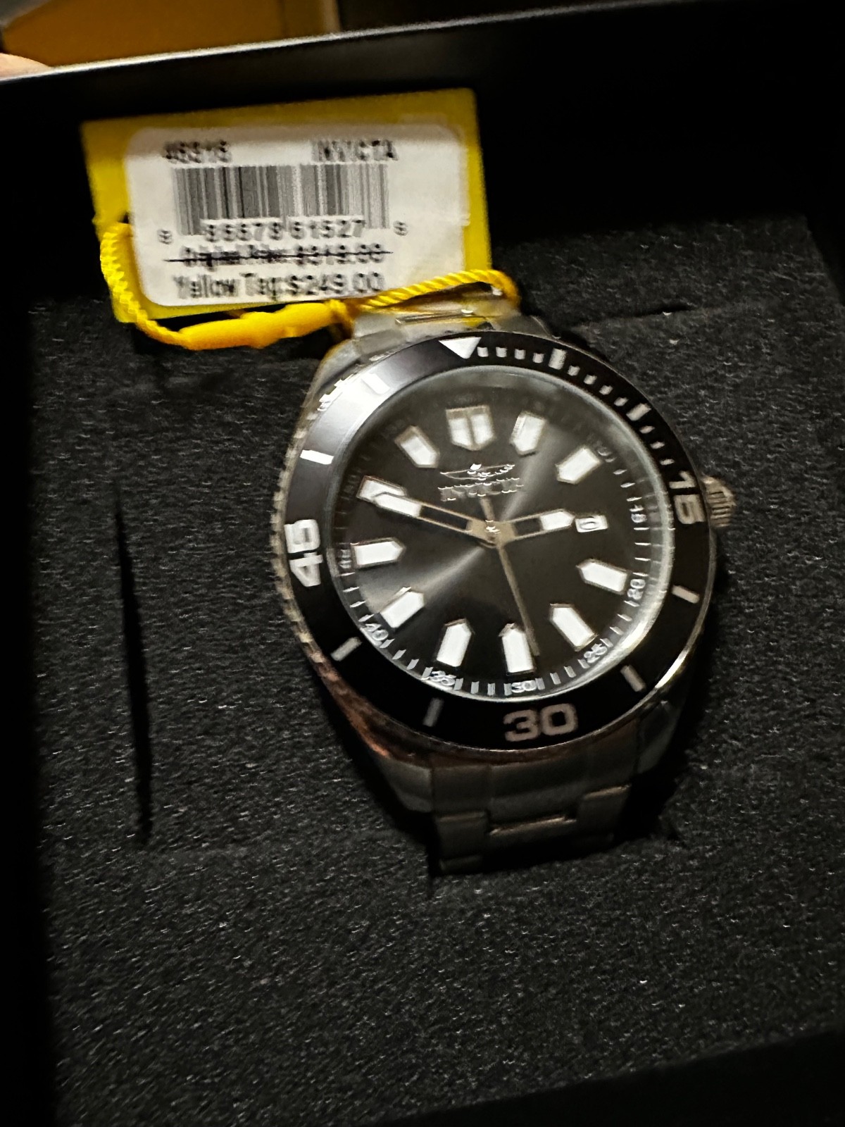 Invicta Pro Diver Men’s Watch – 43mm, Steel (46316) (Msrp: $109)