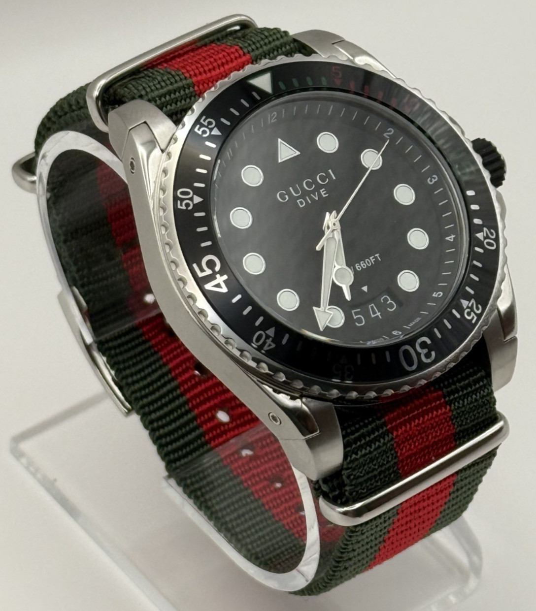 Gucci YA136209 45 MM. Dive Men Wristwatch – Black